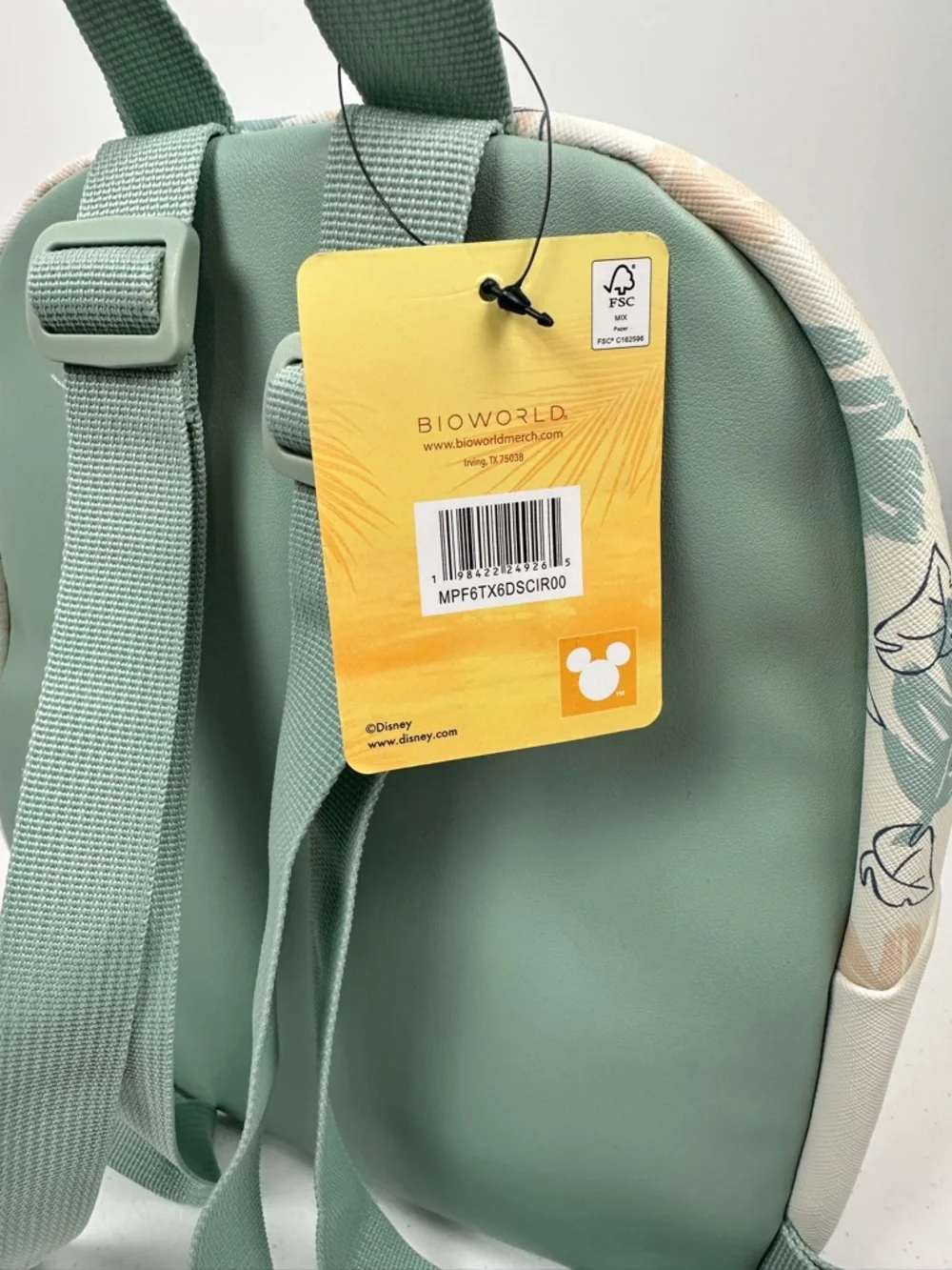 Disney Stitch Angel Mini Backpack Kids Girl Small School Travel Bag Bioworld NWT